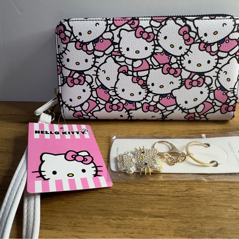 Hello Kitty Bundle, Wallet/Wristlet, Keychain and… - image 2